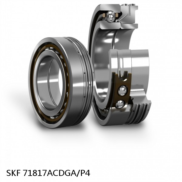 71817ACDGA/P4 SKF Super Precision,Super Precision Bearings,Super Precision Angular Contact,71800 Series,25 Degree Contact Angle