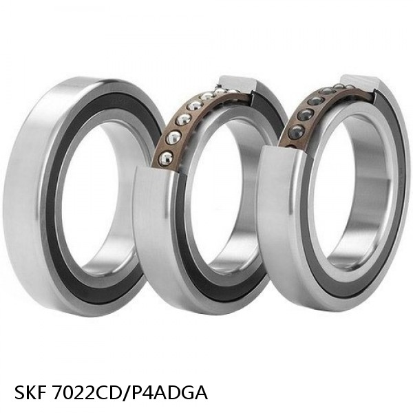 7022CD/P4ADGA SKF Super Precision,Super Precision Bearings,Super Precision Angular Contact,7000 Series,15 Degree Contact Angle