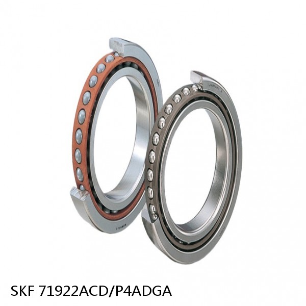 71922ACD/P4ADGA SKF Super Precision,Super Precision Bearings,Super Precision Angular Contact,71900 Series,25 Degree Contact Angle