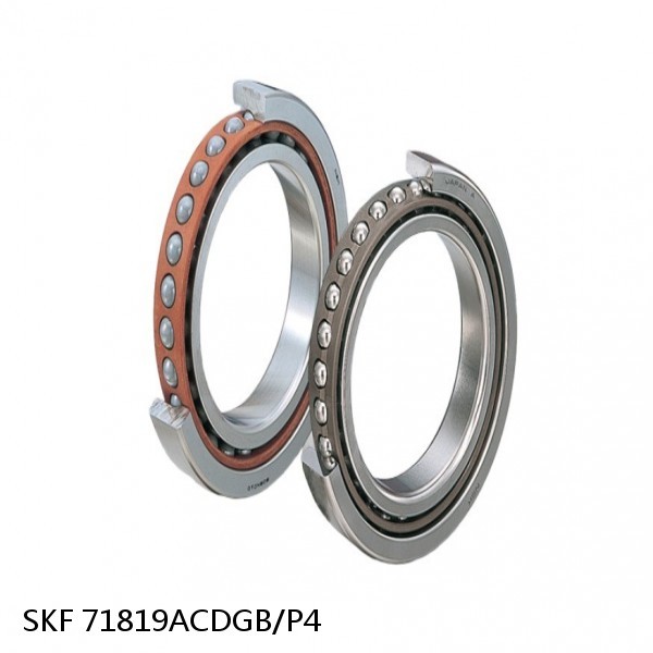 71819ACDGB/P4 SKF Super Precision,Super Precision Bearings,Super Precision Angular Contact,71800 Series,25 Degree Contact Angle