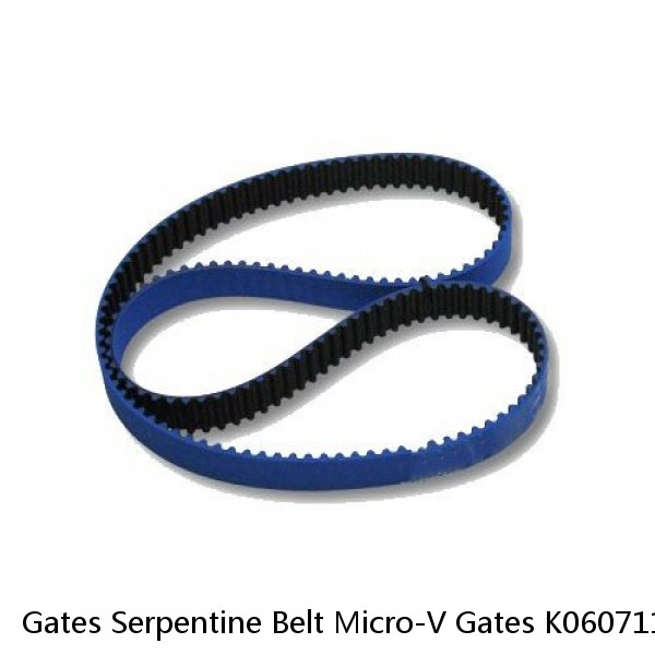 Gates Serpentine Belt Micro-V Gates K060711 For Buick Chevy Oldsmobile