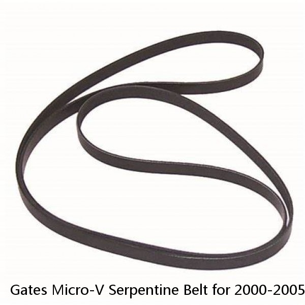 Gates Micro-V Serpentine Belt for 2000-2005 Buick LeSabre 3.8L V6 Accessory cc