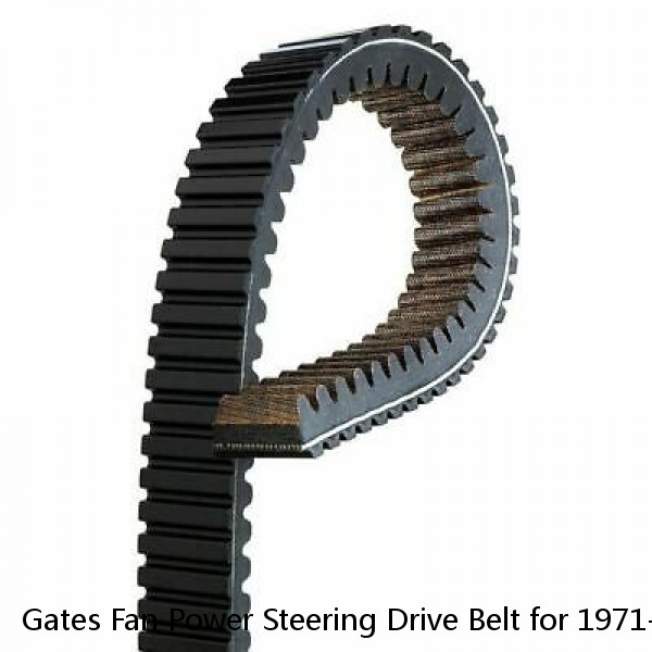 Gates Fan Power Steering Drive Belt for 1971-1979 Pontiac LeMans 7.5L 5.7L lf